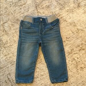 Baby GAP Kids Blue Jeans with Gray stretch Waistband